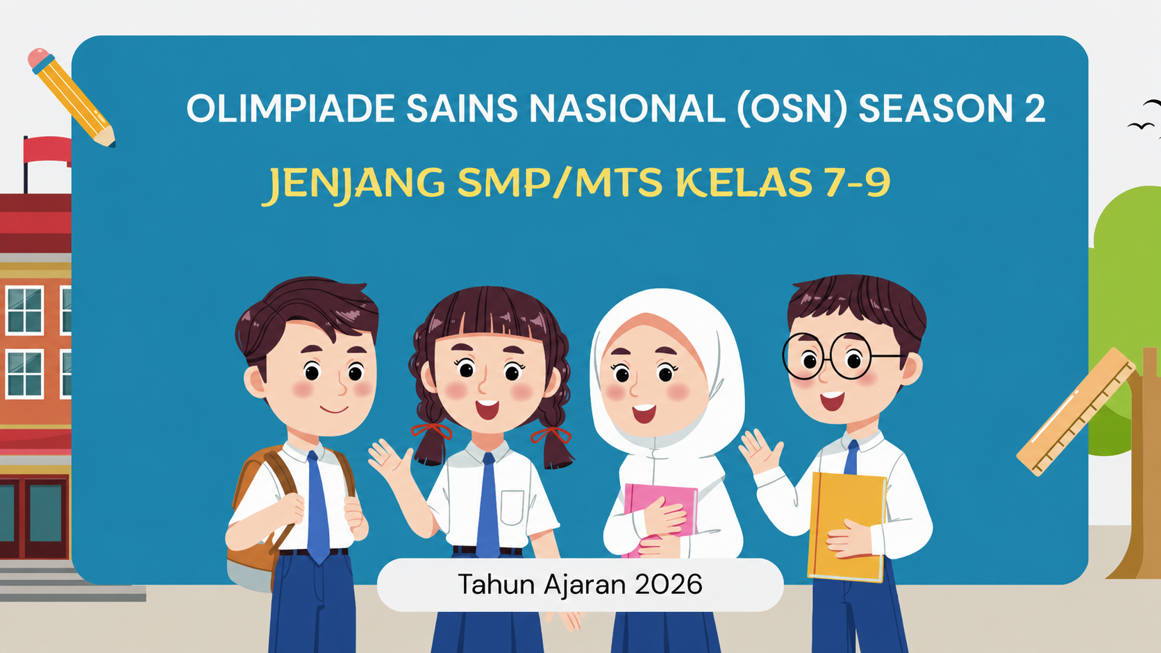 SMP/MTS-KELAS 9 MTK OLIMPIADE OSN SEASON 2